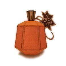 pumpkin 3d chunky form
