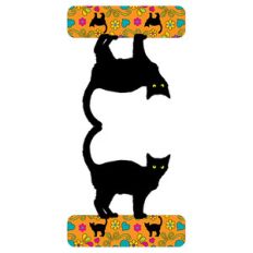 black cat bag topper