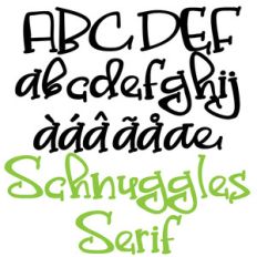 zp schnuggles serif