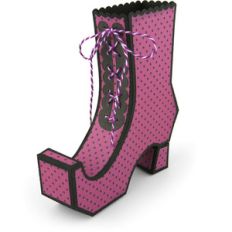 3d witch boot