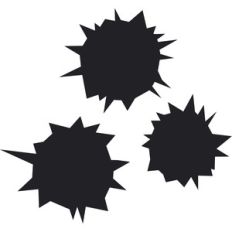 cracked holes