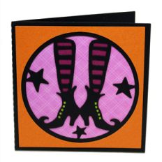 witch circle card