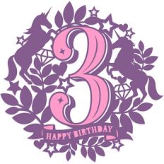 birthday unicorn 3