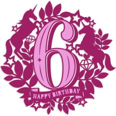 birthday unicorn 6