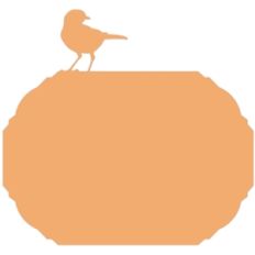 bird note card