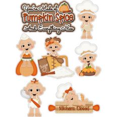 fall baby you're made of pumpkin spice and everything nice set