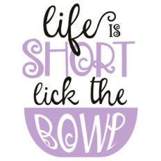kitchen witch - lick the bowl