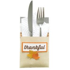 thankful utensil holder