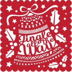 jingle all the way card front