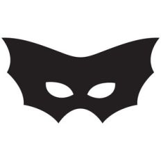 bat halloween mask