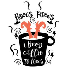 hocus pocus i need coffee to focus