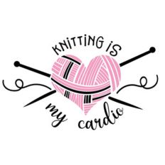 knitting is my cardio