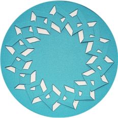 fold and tuck doily