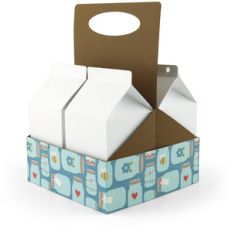 4 milk carton tote tall