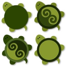 4 turtles
