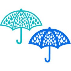umbrella and drops
