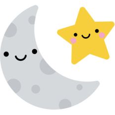 moon and stars - so much pun