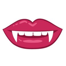 halloween vampire smile