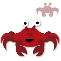 cartoon crab