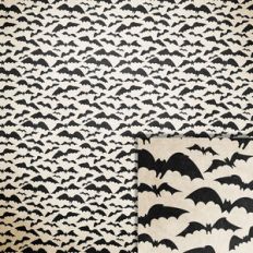 halloween bats background paper
