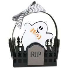 graveyard fence basket