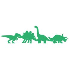 dinosaur border solid