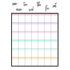undated pastel monthly overview calendar