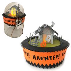 3d tiny haunted house