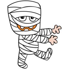mummy halloween night