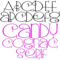 zp candy cognac serif