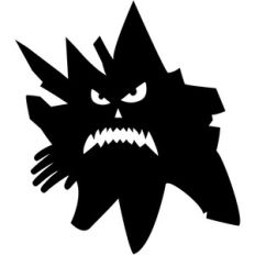 monster wall hole