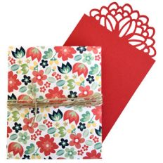 flower card with pocket