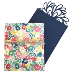 flower card with pocket