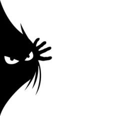 peeking monster eyes
