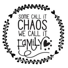 some call it chaos we call it family