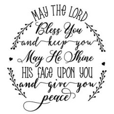 may the lord bless you