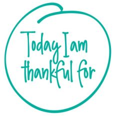 today i am thankful for