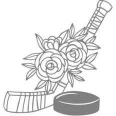 hockey floral