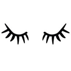 eyelashes