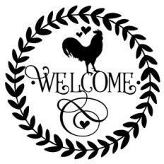 welcome wreath