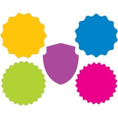 scallop badges