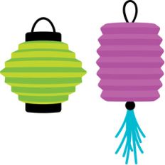 lanterns - pumpkin party