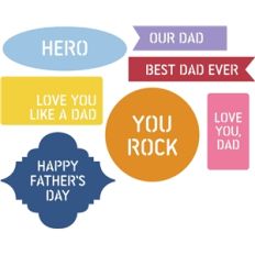 father stencil phrases