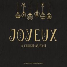 joyeux christmas font