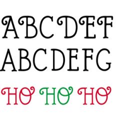 ho ho ho font