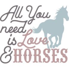 all you need is love and horses