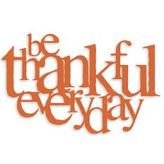 be thankful everyday