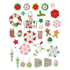 christmas planner stickers