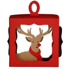 rudolph's scarf hanging ornament