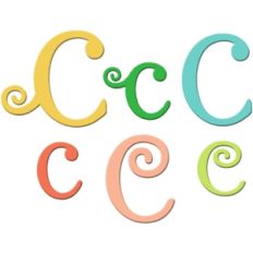 'c' cha cha swirl